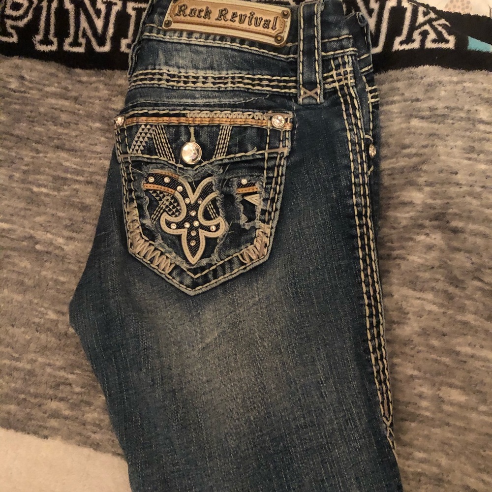 24 Skinny rock revival jeans